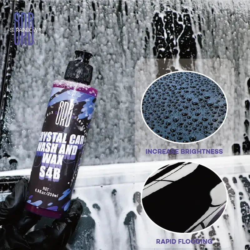 Car Wash High Foam Shampoo & Wax Product Solutions