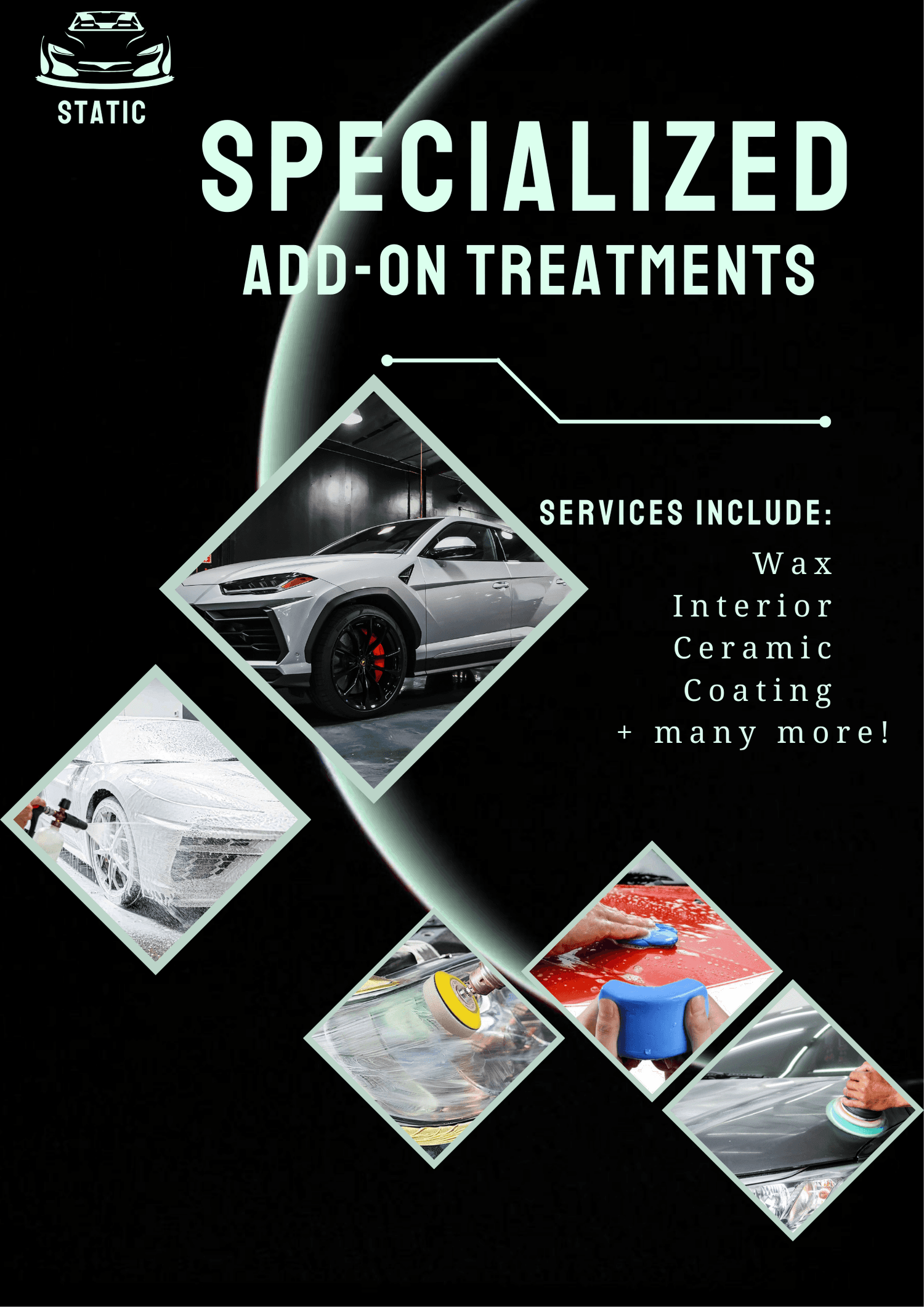 Specialized Optional Add-on Detail Packages - Static Auto Care