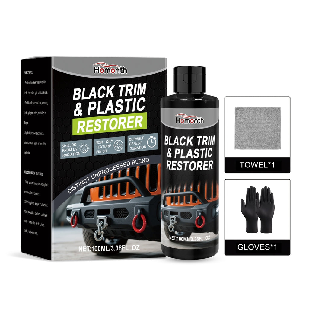 Black Trim Plastic Restorer