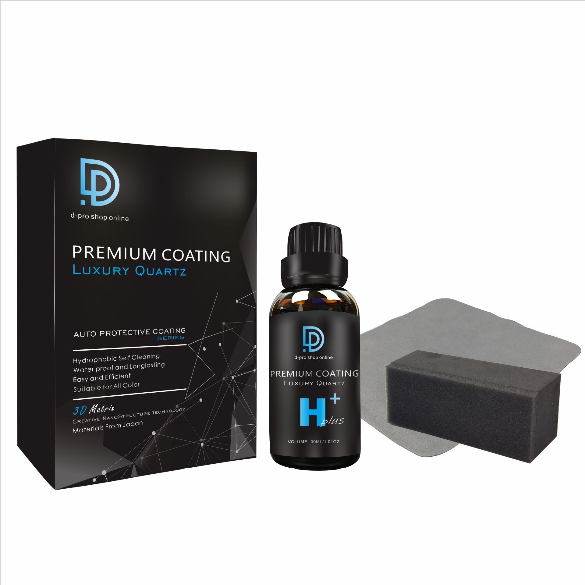 DPro Premium Ceramic Coating Upgrade H Plus Luxury Quartz