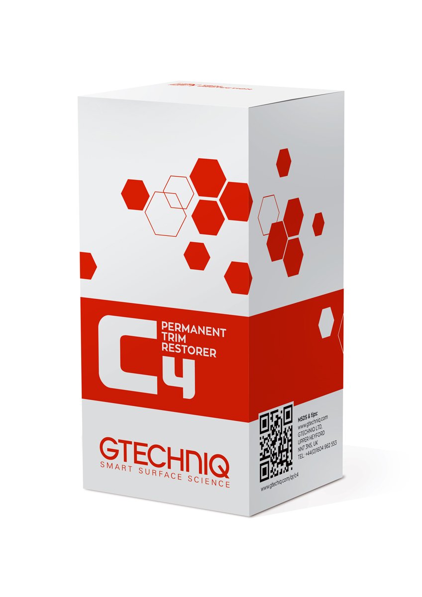 Gtechniq C4 Permanent Trim Restorer 30ml - 2 Year Protection