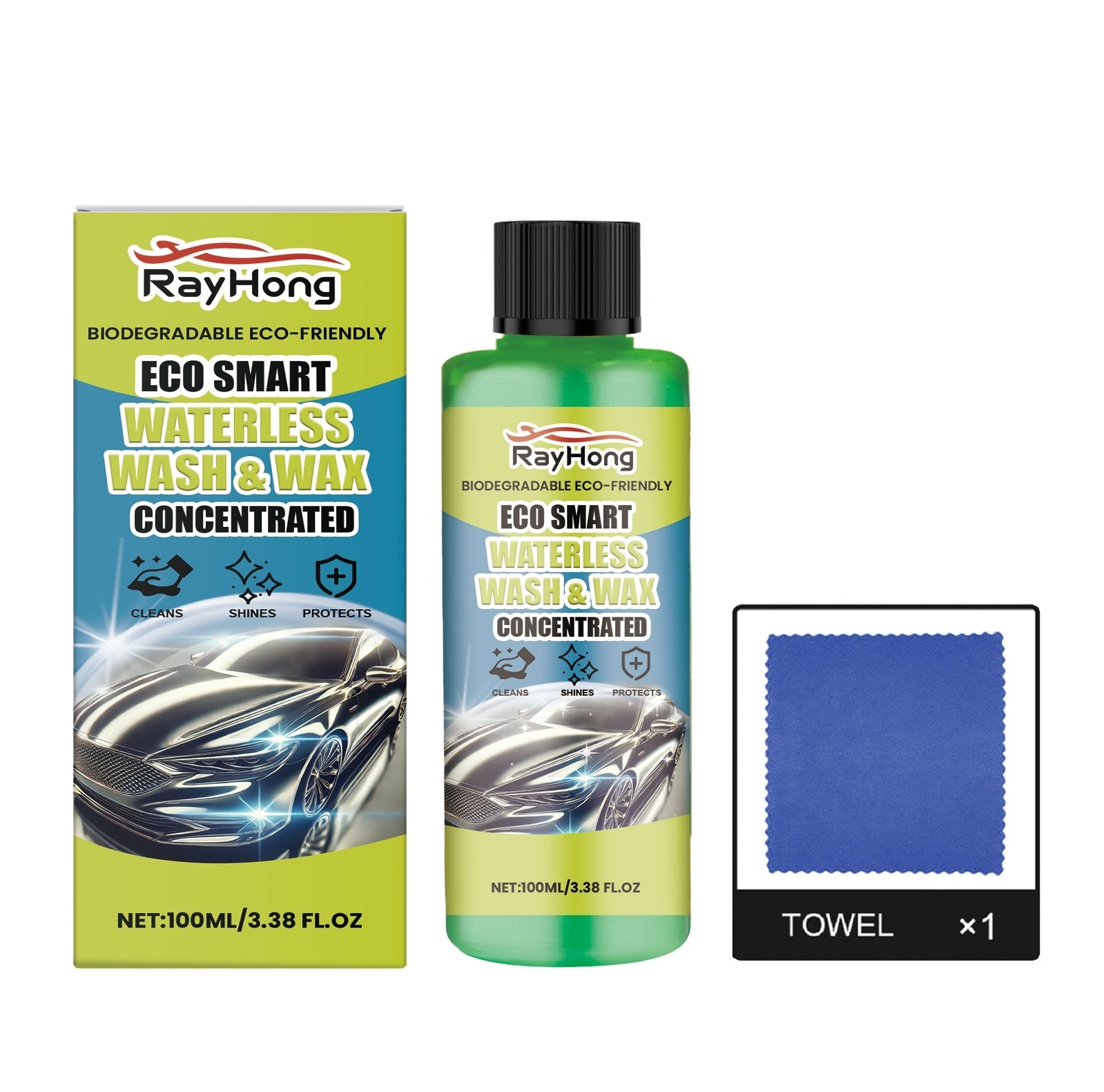 Waterless Eco Smart Wash And Wax Concentrate