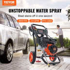 Industrial Gas Pressure Washer 3600 PSI & 7HP