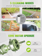 Electric Pressure Washer 5000PSI 3.5GPM with Touch Screen
