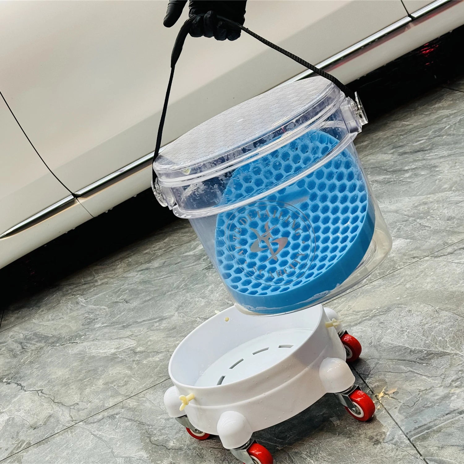 ScarCity Removable Rolling Car Wash Dolly