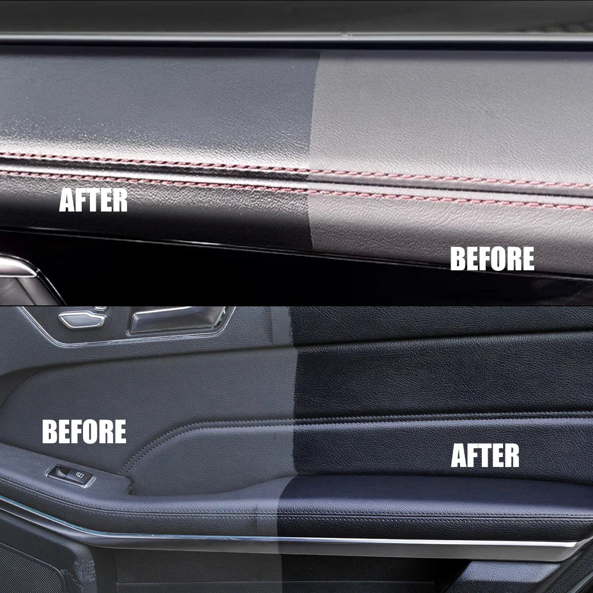 Interior Leather Seats, Trim & Glass Window Ceramic Coating Treatment