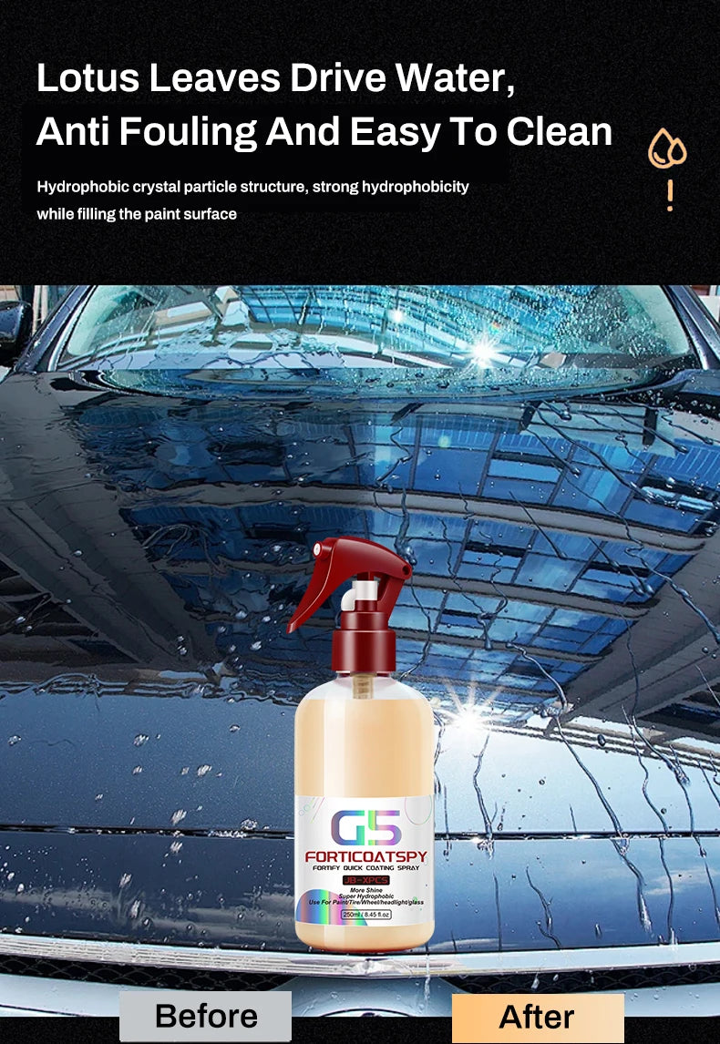 Car Ceramic Nano Crystal Hydrophobic Coating