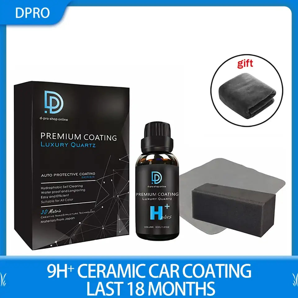 DPRO Ceramic Coating 9H Nano Hydrophobic Kit