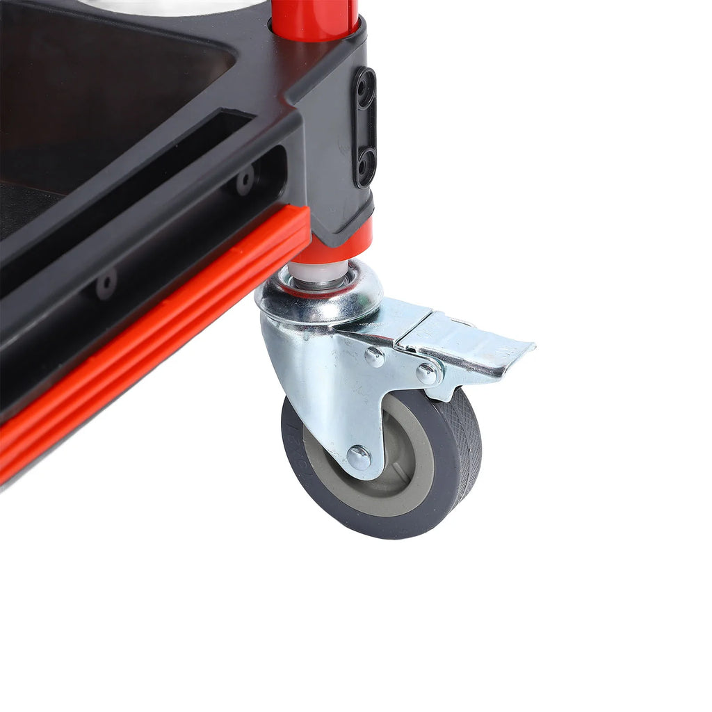 Auto Detailing & Service 3 Tier Metal Pull Trolley