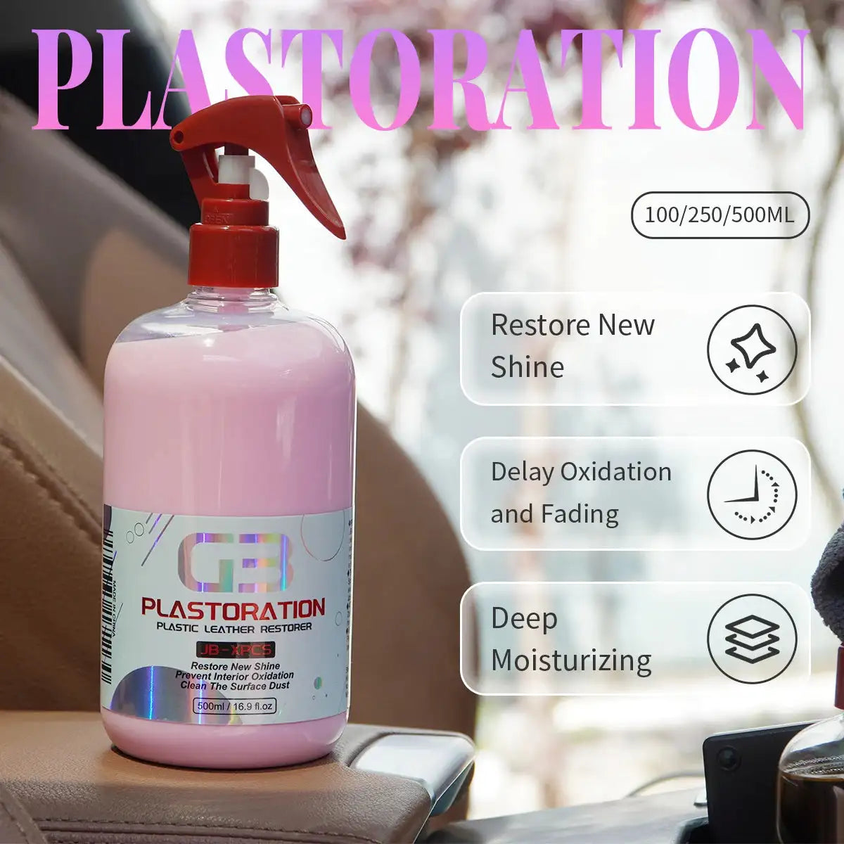 G3-Plastoration Vinyl, Plastic & Rubber Restoration spray