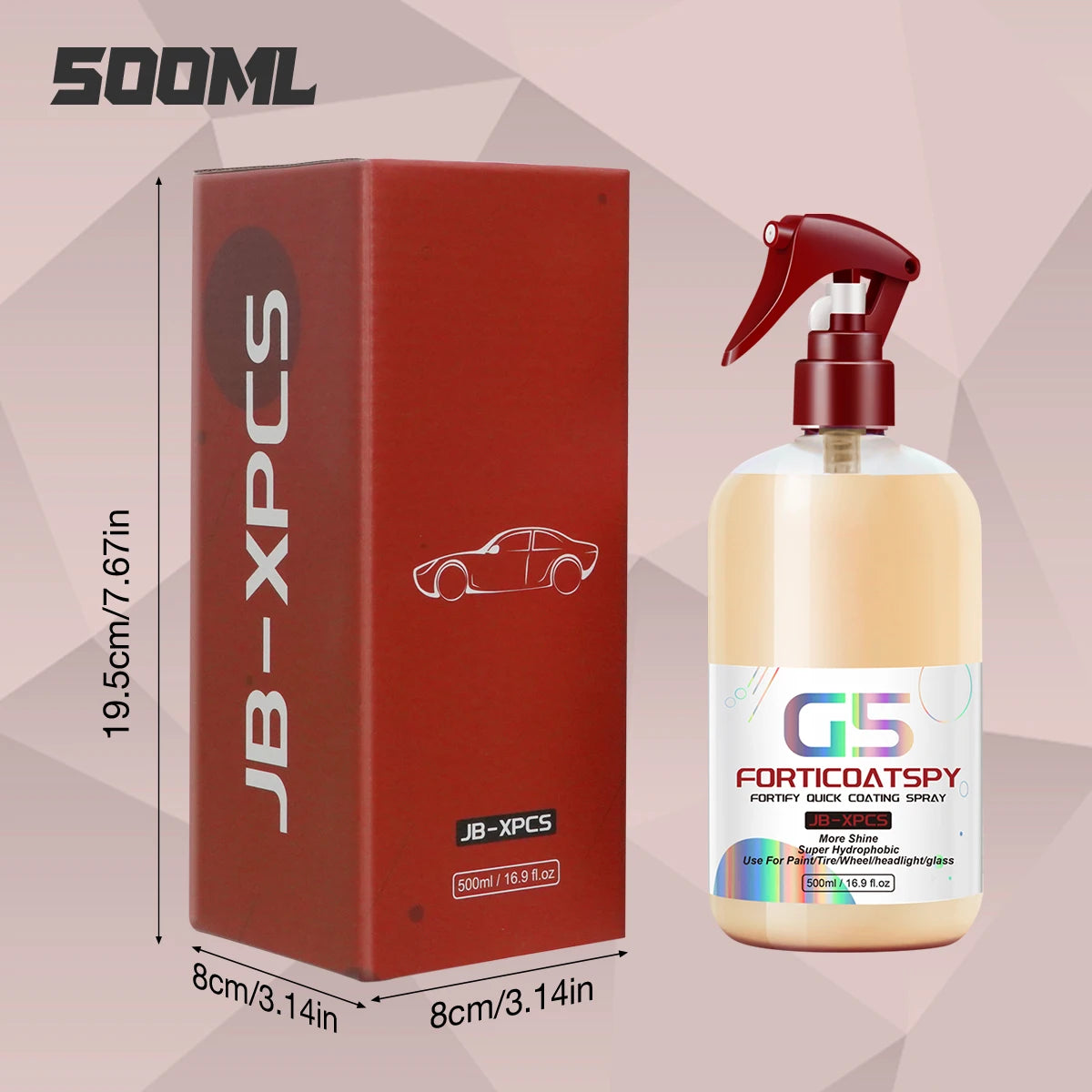 Car Ceramic Nano Crystal Hydrophobic Coating