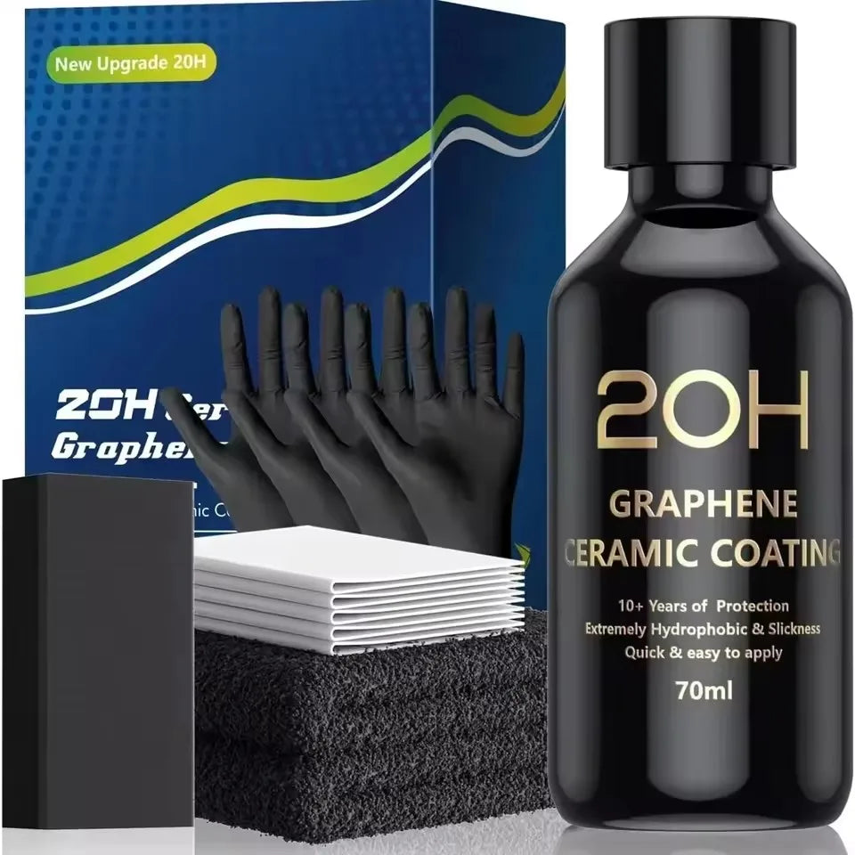 Graphene 20H & 12H Ceramic Coating 11 Piece Set