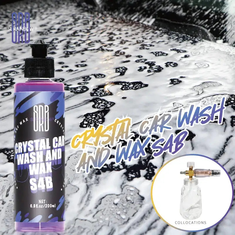 SRB Ceramic Crystal Wash and Wax Concentrated Shampoo