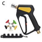 High Pressure 1/4" Quick Connector Gun