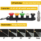 High Pressure 1/4" Quick Connector Gun