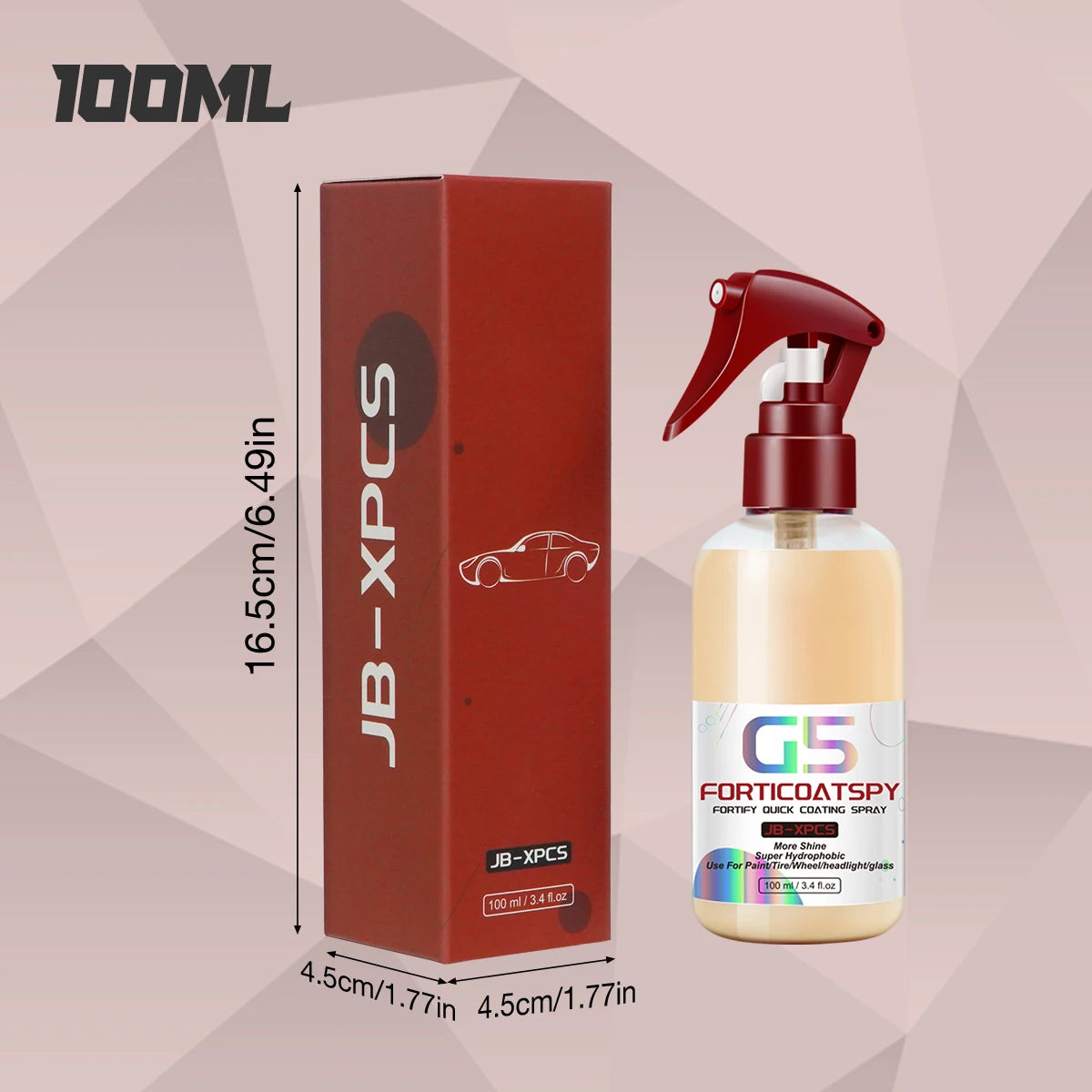 Car Ceramic Nano Crystal Hydrophobic Coating