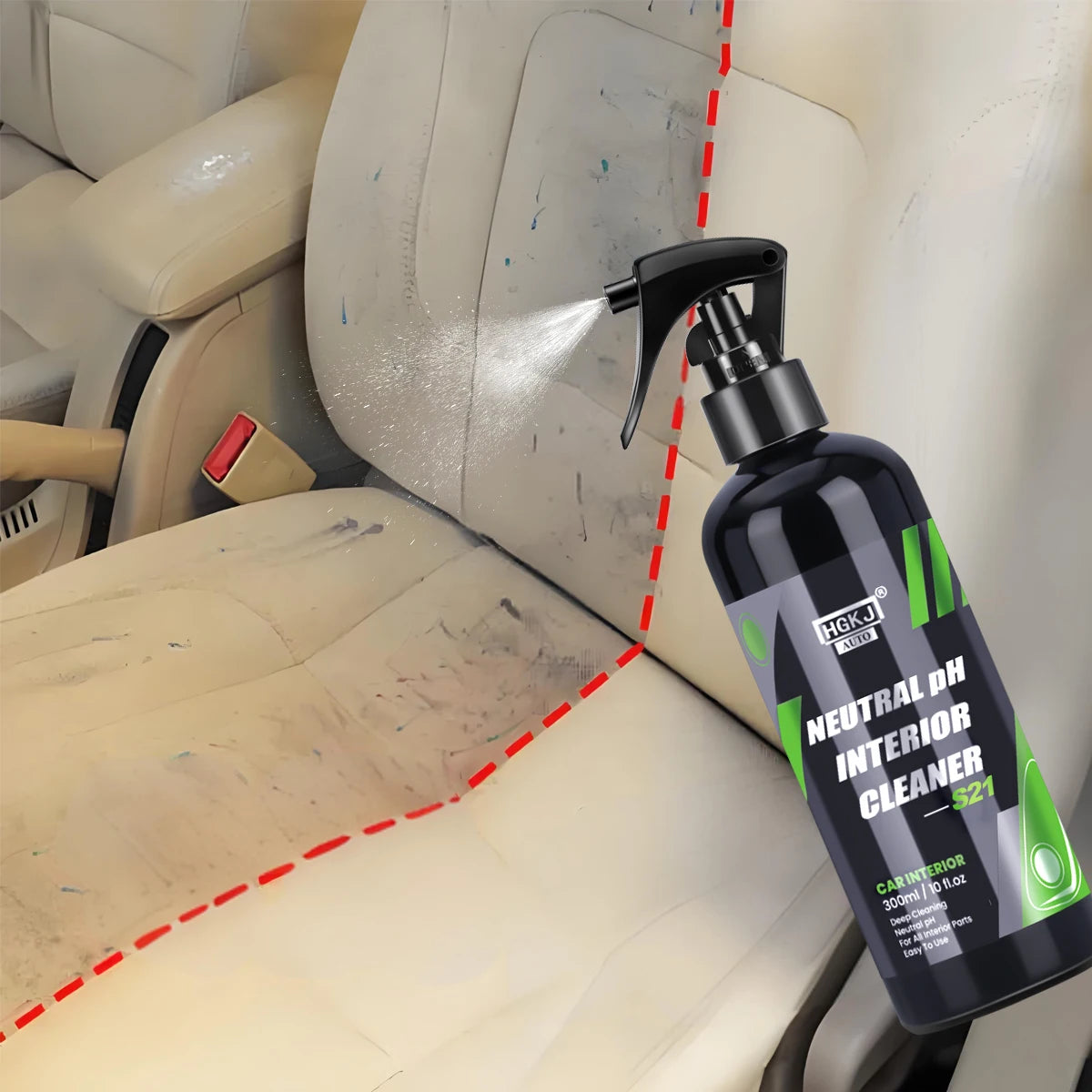 Car Interior & Multipurpose Cleaner Agent HGKJ S21