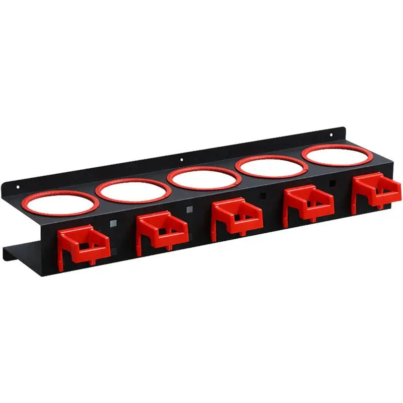 10 Hole Wall Mounted Spray Bottle Holder Rack