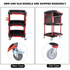 Auto Detailing & Service 3 Tier Metal Pull Trolley