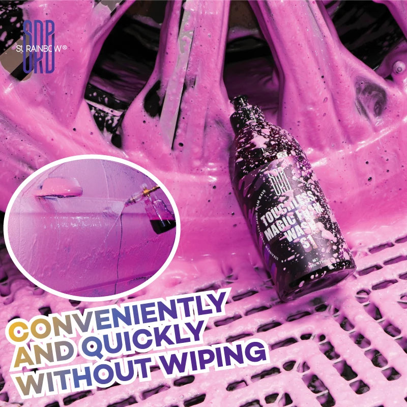 Pink Foaming Extreme Body Wash & Wax Shampoo