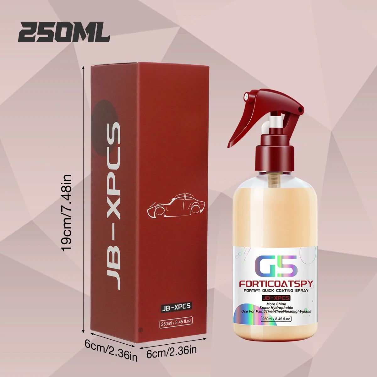 Car Ceramic Nano Crystal Hydrophobic Coating