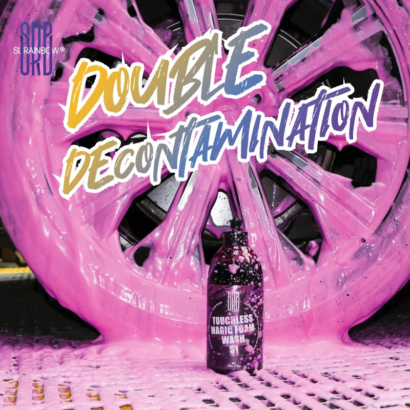 Pink Foaming Extreme Body Wash & Wax Shampoo