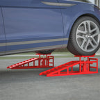 2 Pack Hydraulic 5 Tonne Hydraulic Vehicle Service Ramps