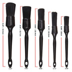 Car Exterior & Interior Detail Brush 5-piece Set